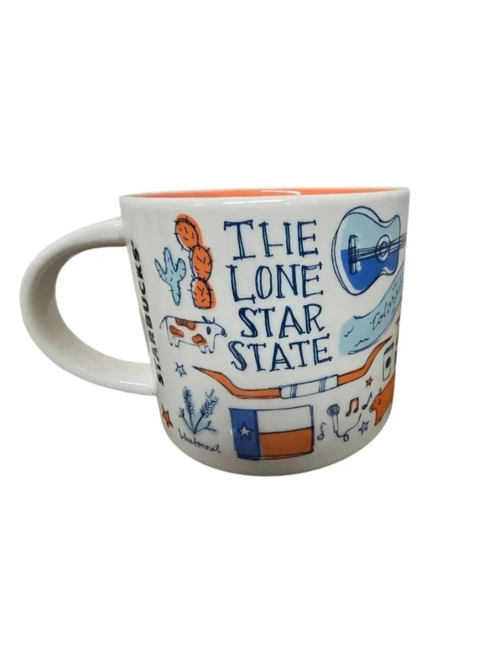 Starbucks Texas Mug Been There Series 14oz The Lone Star State